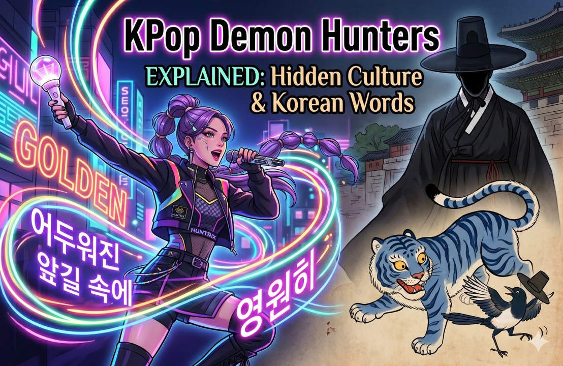 KPop Demon Hunters Explained: The Hidden Korean Culture (and Korean Words) Behind the Movie
