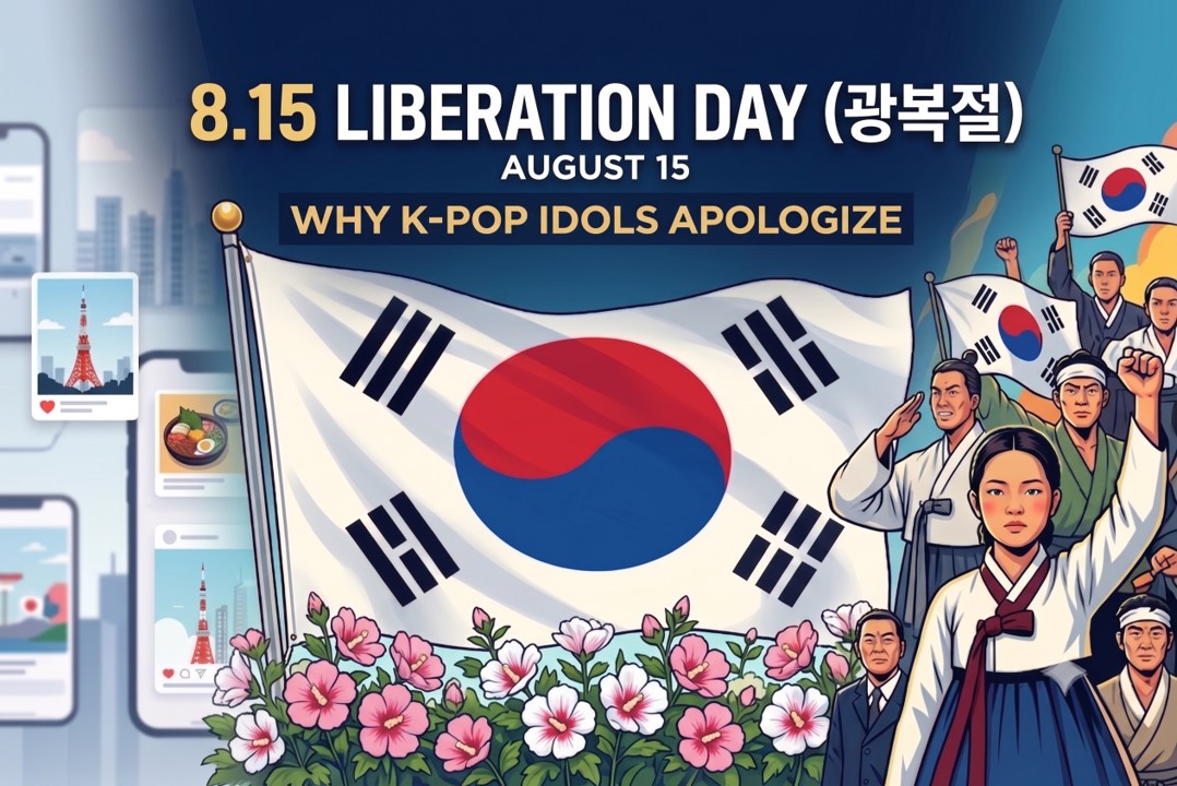 Why K-pop Idols Suddenly Apologize Every August 15: Korea's Liberation Day, Explained for International Fans