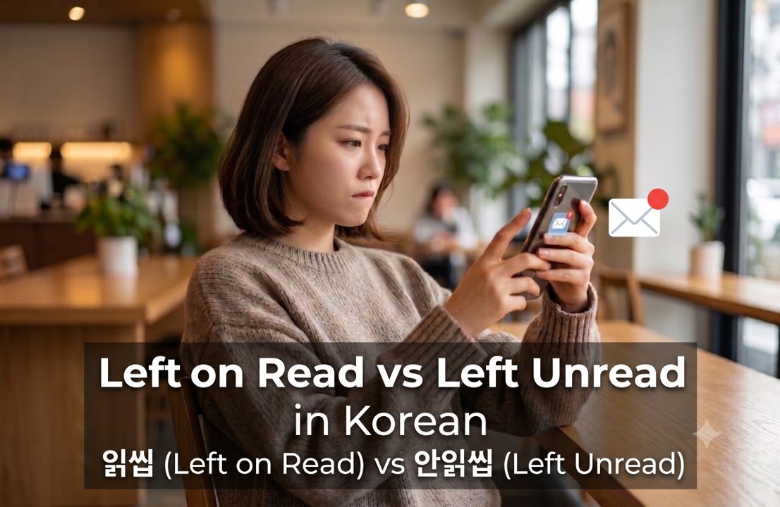"Left on Read" in Korean: 읽씹, 안읽씹, and the KakaoTalk Rules Nobody Teaches You